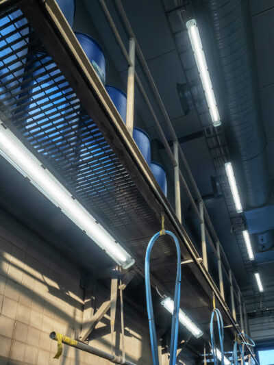 Airam carried out lighting calculations for the renovation of Vantaa joint fire station and delivered new luminaires to the site