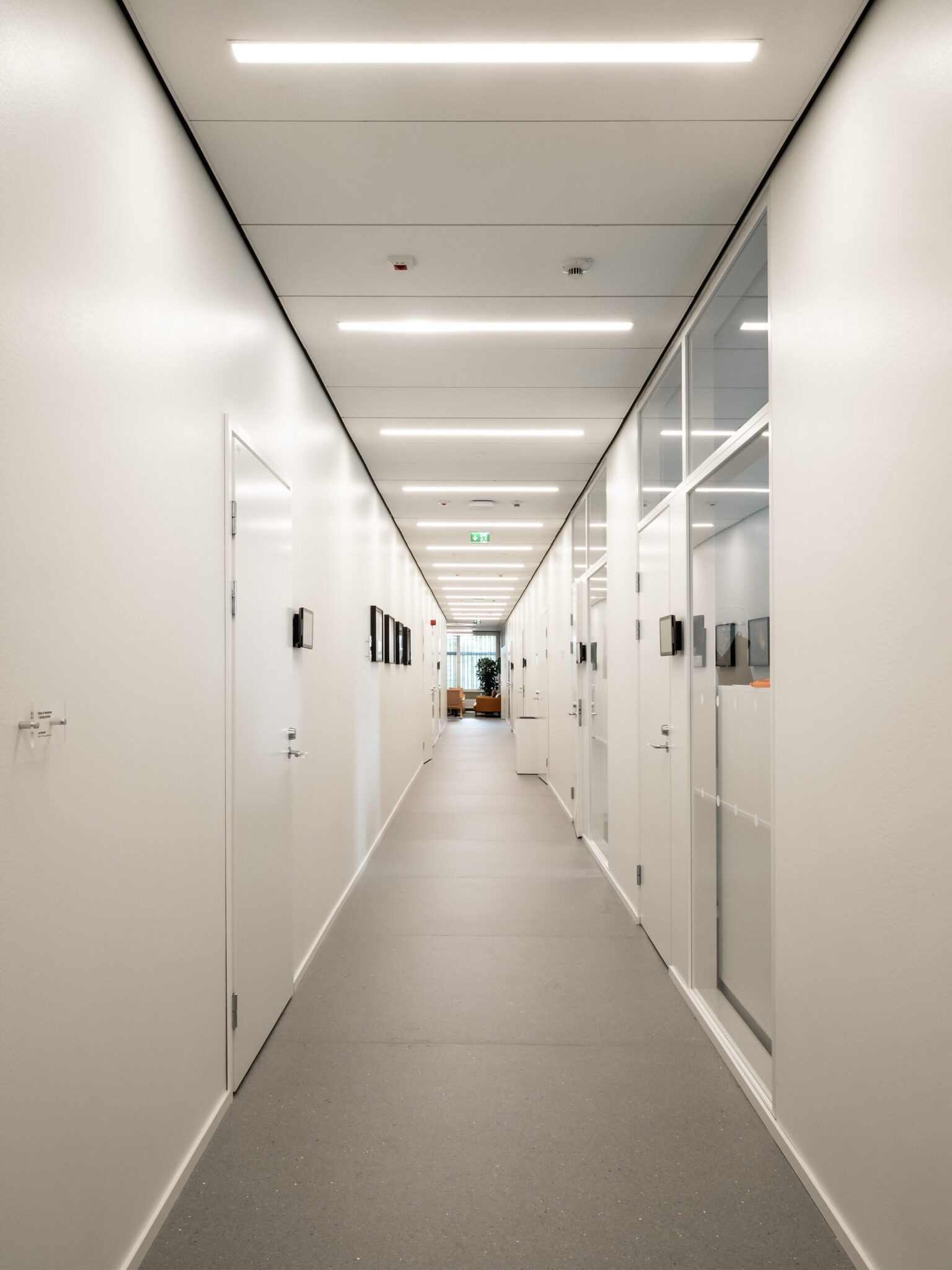 Airam luminaires in Aalto University premises