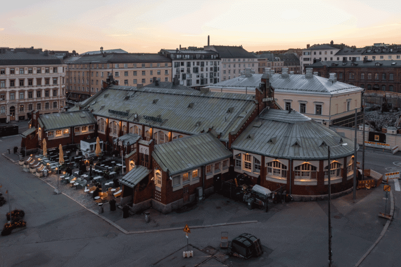 Hietalahden halli Helsingissä